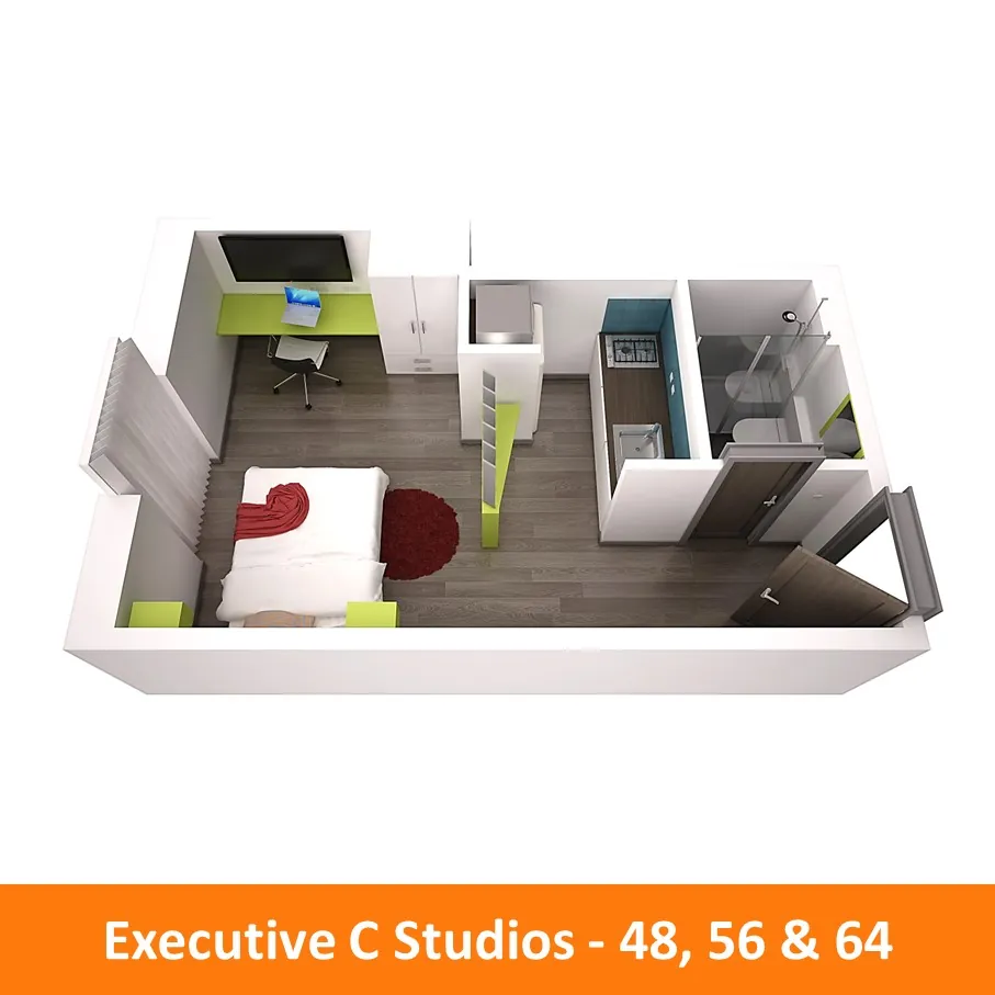 Floor Plan - Courtyard Block B
